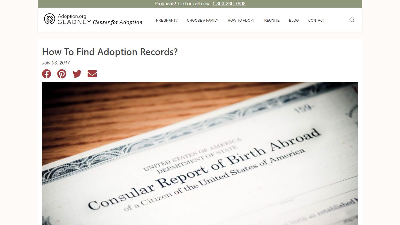 How To Find Adoption Records? | Adoption.org